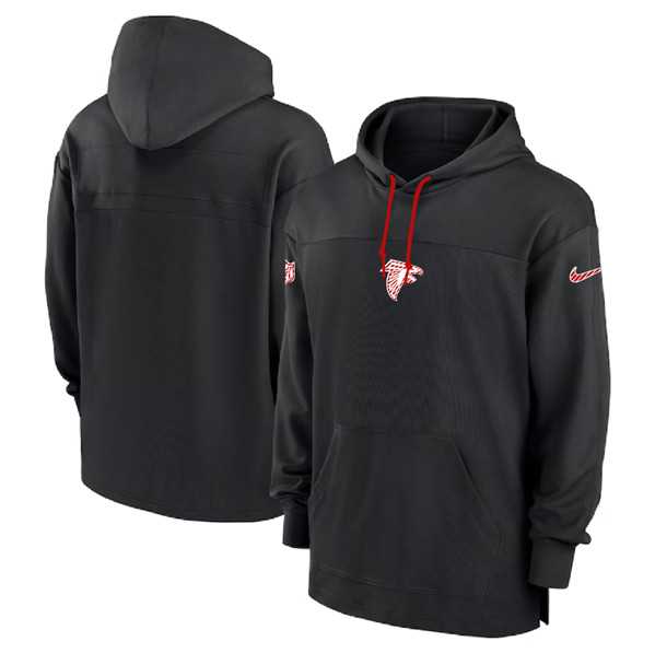 Men's Atlanta Falcons Black Performance Pullover Hoodie,We sell and wholesale Men's Atlanta Falcons Black Performance Pullover Hoodie on line form chian!